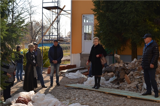 Замминистра образования Чувашии Наталия Скворцова вновь посетила детский сад "Рябинка"