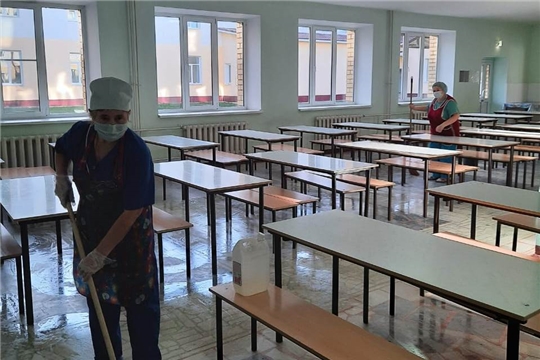 В образовательных организациях Мариинско-Посадского района оценили соблюдение масочного режима