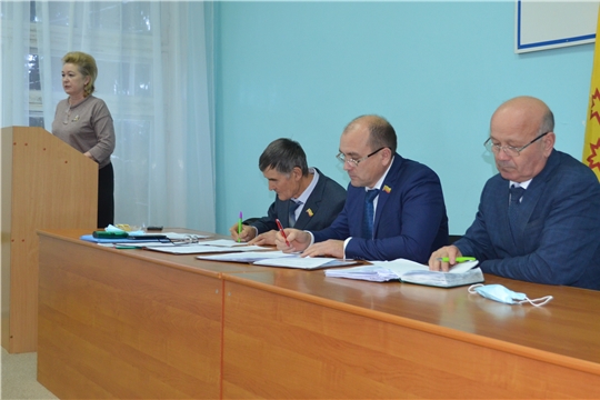 Депутаты Мариинско-Посадского районного Собрания депутатов провели очередное заседание