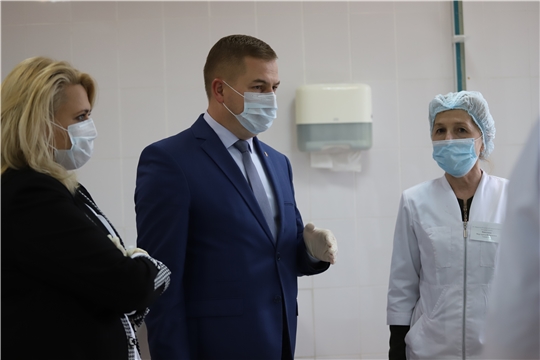 Министр здравоохранения Чувашии с рабочим визитом посетил Мариинско-Посадскую центральную районную больницу