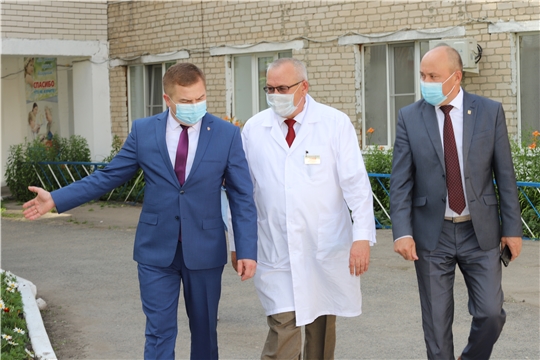 Министр здравоохранения Чувашии Владимир Степанов посетил Батыревский район
