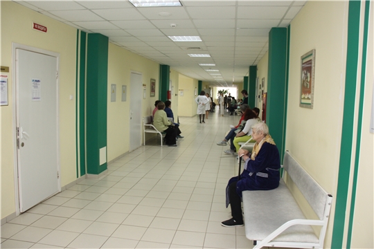 Регистратура поликлиники госпиталя ветеранов