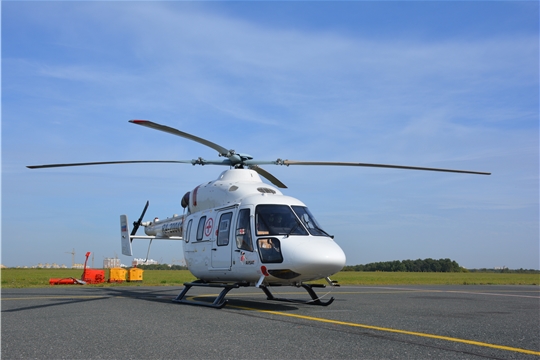 Вертолет для оказания скорой специализированной медицинской помощи