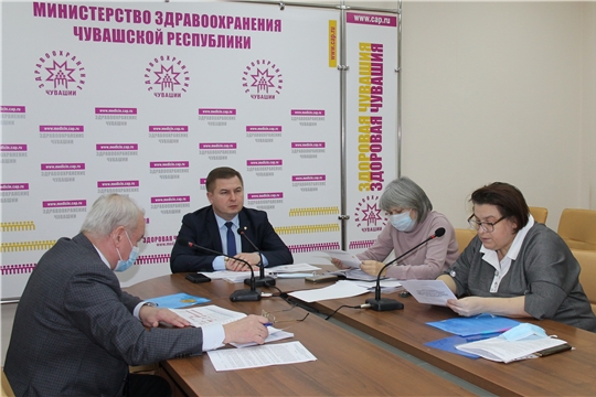 Министр здравоохранения Чувашии Владимир Степанов принял участие в работе Координационного Совета ТФОМС