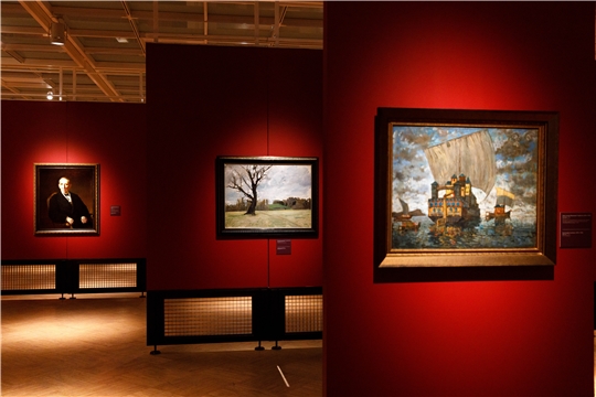 Картины из Чувашского государственного художественного музея представлены в Государственной Третьяковской галерее