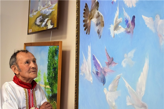 В Доме Дружбы народов Чувашии открылась выставка чувашского художника из Республики Татарстан Валериана Киргизина