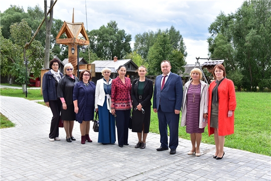 Министр Роза Лизакова с рабочим визитом посетила Ибресинский район