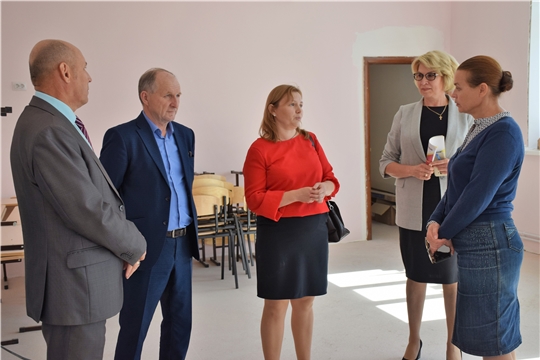 Министр культуры Чувашии Роза Лизакова посетила Красночетайский район
