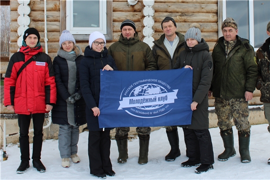 Активисты Молодёжного клуба Русского географического общества стали участниками зимнего маршрутного учета диких животных