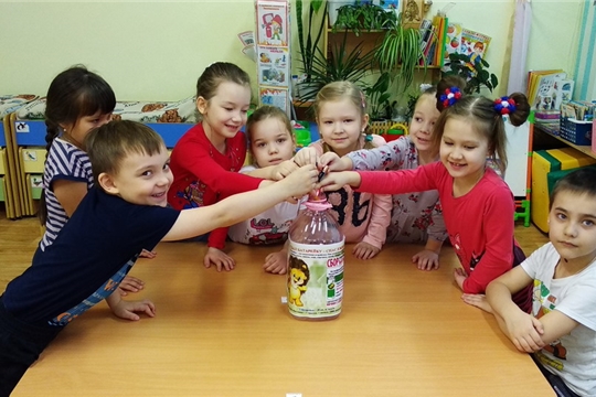 Детский сад №16 «Рябинушка» города Шумерля присоединился к акции «Сбор использованных батареек»