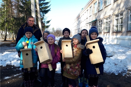 Скворечники ждут своих жильцов