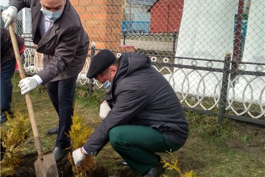 В деревне Туруново Канашского района появился свой Сад памяти