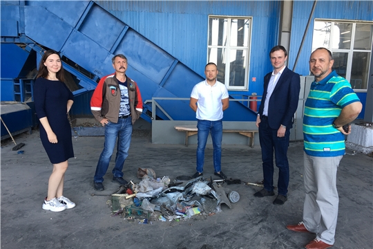 Представители Национальной экологической компании посетили концессионные объекты филиала АО «Управление отходами» в г. Новочебоксарске