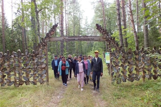 В национальном парке «Чăваш вăрманĕ» прошла встреча в «Зелёной гостиной»