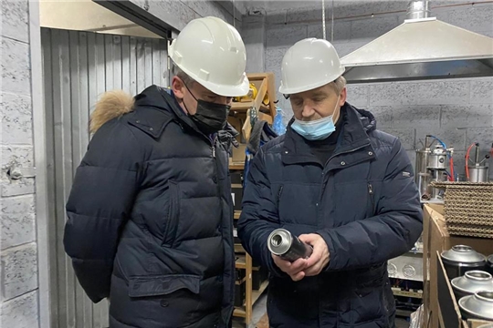 Министр промышленности и энергетики Чувашской Республики посетил с рабочим визитом предприятие ООО «Элкон»