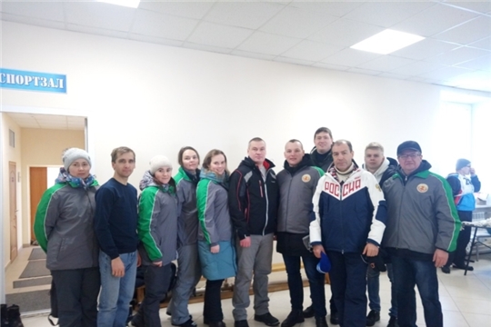 Спортсмены Минсельхоза Чувашии приняли участие в  «Лыжне России -­ 2020»