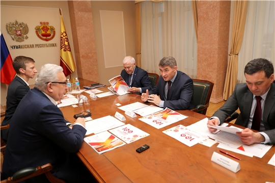 Олег Николаев выступил за расширение присутствия продукции чувашских производителей в федеральных торговых сетях