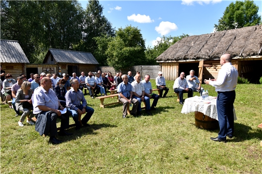 Встреча с аграриями и главами поселений Ядринского района