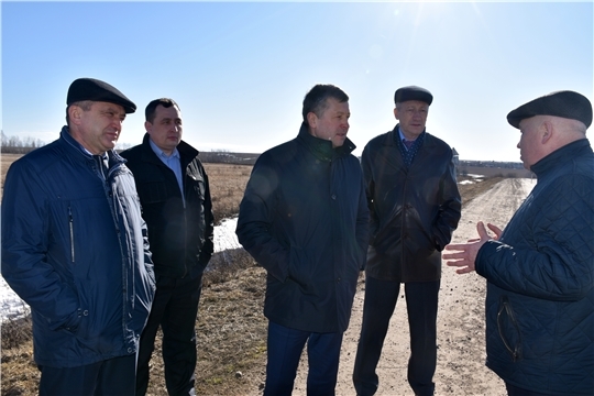 И.о. министра транспорта и дорожного хозяйства Чувашской Республики Владимир Осипов с рабочим визитом посетил Моргаушский район