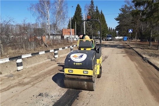 В Чебоксарах за неделю отремонтировали 650 кв.м дорожных дефектов