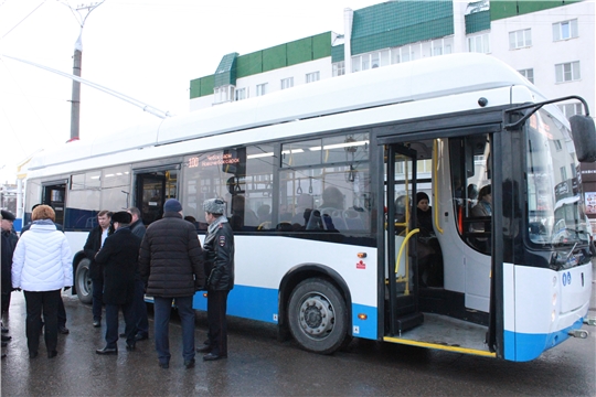 С 1 апреля в Чебоксарах временно отменят 100-й троллейбус