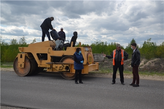 В Алатырском районе на автомобильных дорогах местного значения завершен ямочный ремонт