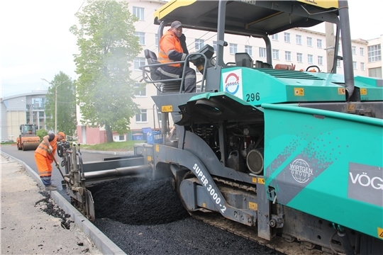 В мае чебоксарские дорожники завершили ремонт 5 дорог