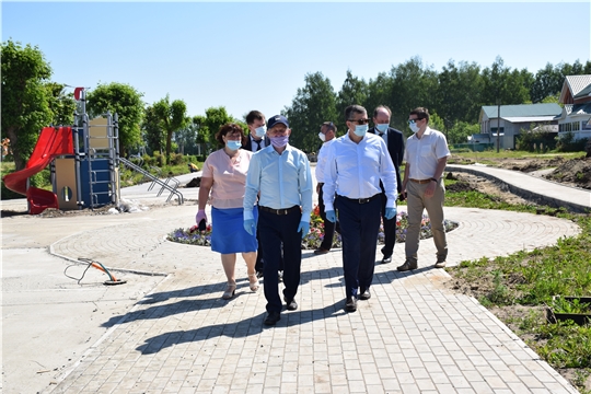 Министр транспорта и дорожного хозяйства Чувашской Республики Владимир Осипов проинспектировал дороги Красночетайского района