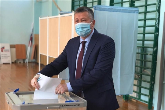 Министр транспорта и дорожного хозяйства Владимир Осипов принял участие в голосовании по поправкам в Конституцию России