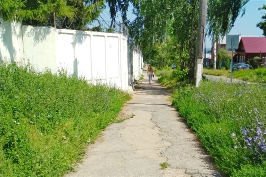12 тротуаров отремонтируют в Чебоксарах до конца лета
