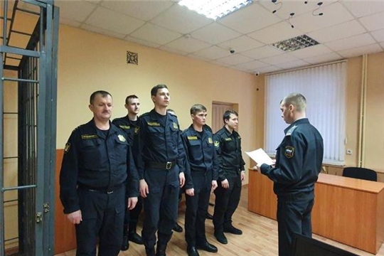 В зданиях судебных участков мировых судей №№1,2,3 Ленинского района г.Чебоксары прошли тренировки по пожарной безопасности