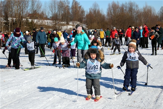 Жители Моргаушского района приняли участие на «Лыжне России – 2020»: «на лыжню - за здоровьем, прекрасным настроением»