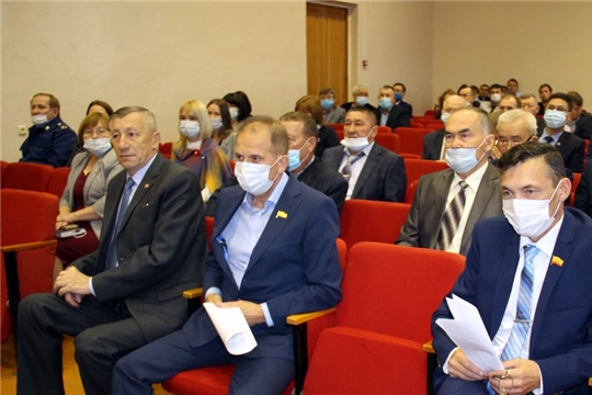 Состоялось первое заседание Моргаушского  районного  Собрания  депутатов седьмого созыва