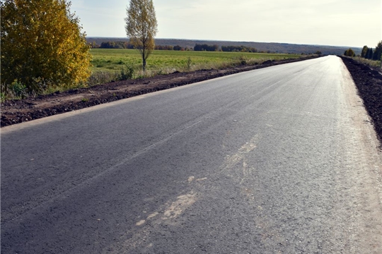 В Моргаушском районе в рамках нацпроекта «БКАД» привели в нормативное состояние 11 автомобильных дорог общей протяженностью 42,53 км