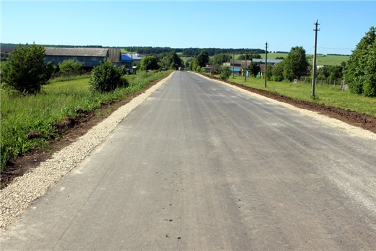 Национальный проект «Безопасные и качественные автомобильные дороги» в Моргаушском районе: «Спасибо руководству республики и района за  отремонтированную дорогу, руководству страны – за нацпроект «БКАД»