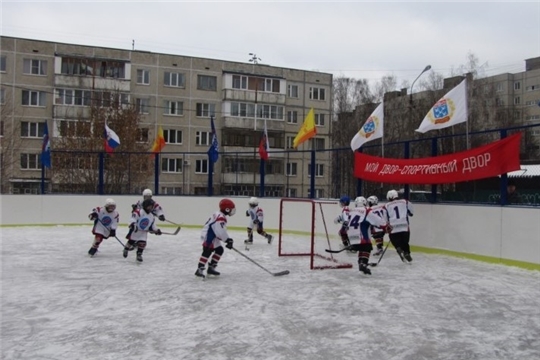 Активный отдых: в Московском районе г. Чебоксары подготовлено 10 катков, 10 хоккейных коробок и 8 лыжных трасс