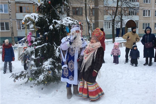 В ТОС Московского района г. Чебоксары завершились новогодние и рождественские праздники