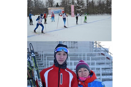 Московский район – серебряный призер чемпионата Чувашской Республики по лыжным гонкам