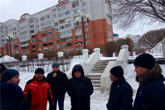 В Московском районе г. Чебоксары специальная комиссия проверила территорию на предмет благоустройства