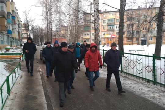Специальная комиссия Московского района г. Чебоксары проверила территорию на предмет благоустройства
