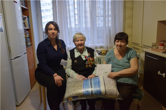 Участница Великой Отечественной войны Зинаида Береснева отметила свой 95-летний юбилей