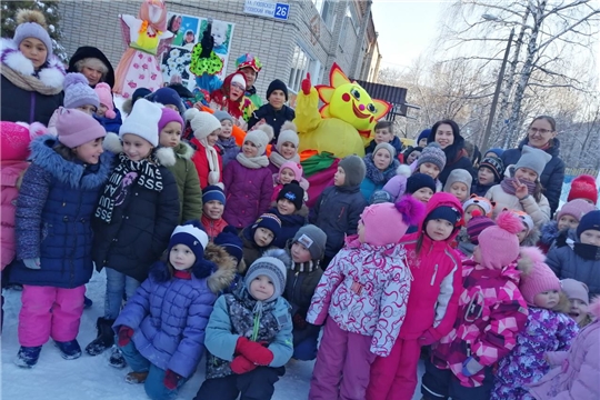 На территории Московского района г. Чебоксары проходят праздники «Широкая Масленица – 2020»