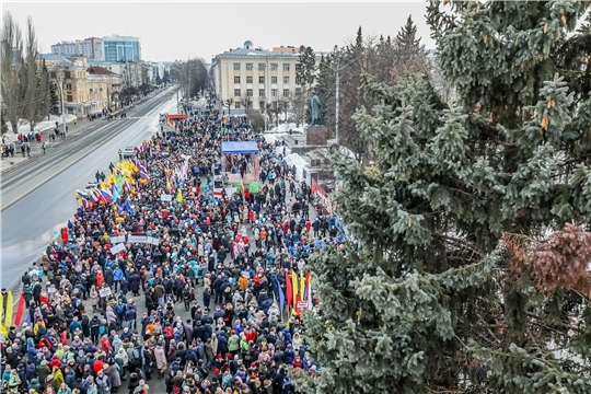 На митинг-концерт «Крымская весна» чебоксарцев приглашают на площадь Республики