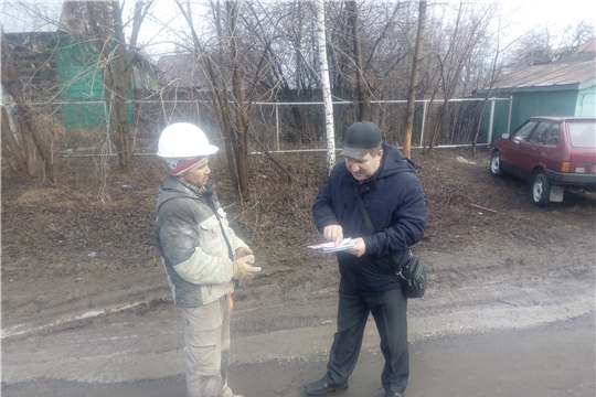 В частном секторе Московского района г. Чебоксары организован рейд по пожарной безопасности