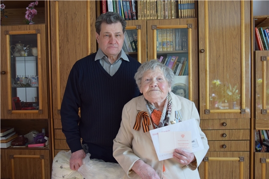 В Московском районе г. Чебоксары вручены юбилейные медали «75 лет Победы в Великой Отечественной войне 1941-1945 гг.»