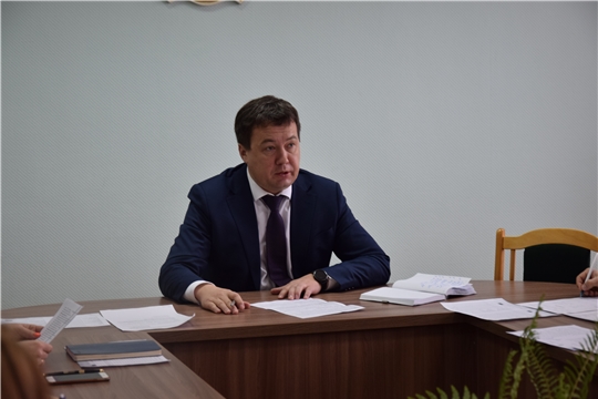 В администрации Московского района г. Чебоксары проведена планерка с руководителями структурных подразделений