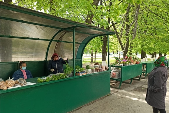 Площадки для реализации сельскохозяйственной продукции обновлены