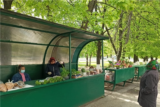 Площадки для реализации сельскохозяйственной продукции обновлены