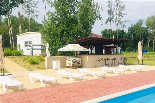 В парке культуры и отдыха им. 500-летия г. Чебоксары («Амазония») частично открылась аквазона