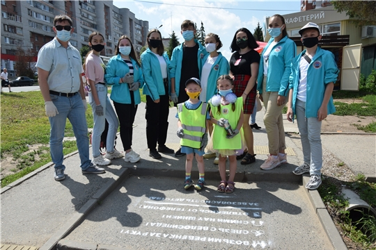В столице Чувашии продолжается просветительская акция «Говорящие переходы»